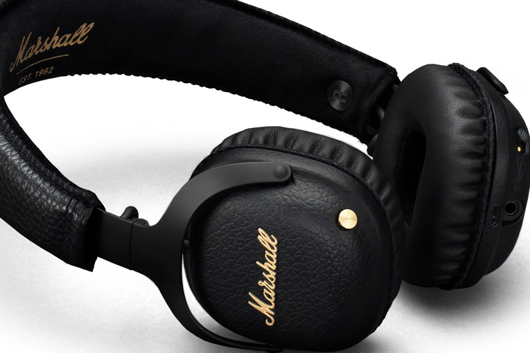  Marshall Mid Bluetooth Wireless On-Ear Headphone, Black  (04091742) : Electronics